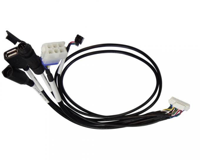 Сборка электрического кабеля CE Custom Marine Grade Wire Harness Black 2