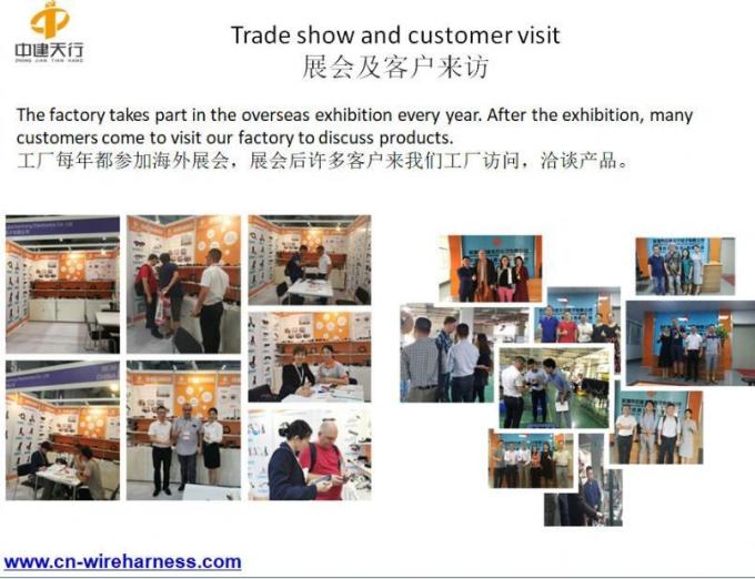 Custom Trailer Spring Cable Electrical Coil Spiral Cable Custom Wire Harness Solutions
