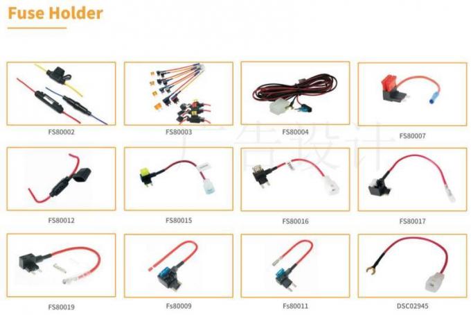 CCC Custom Wire Harness Marine Fuse Holder Low Profile Add-A-Circuit Blade Fuse Tap (Конфигурационная проволока для морских предохранителей) 5