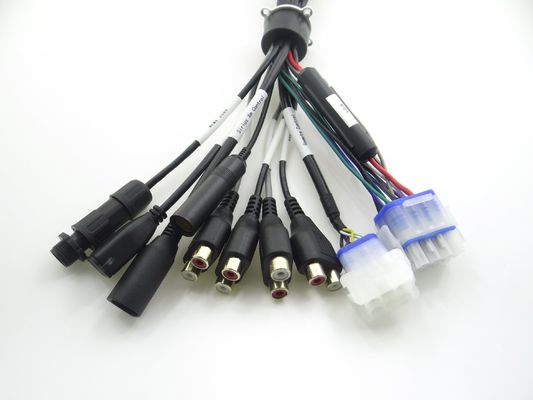 Сборка электрического кабеля CE Custom Marine Grade Wire Harness Black