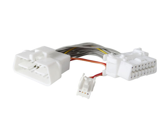 16pin Автомобильная проволока связка сборка Мужской и женский соединитель OBD2 кабель