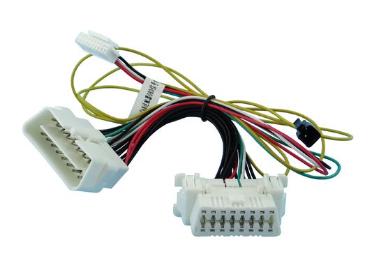 16pin Автомобильная проволока связка сборка Мужской и женский соединитель OBD2 кабель