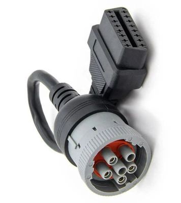 Тяжелогрузный тракторная проводка шнурка 6 пин OBD кабель адаптер автомобильный диагностический кабель