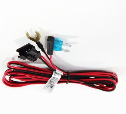 RoHS Автомобильный кабель питания Прямая проволока 300V с предохранителем