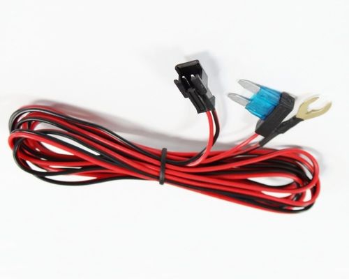 RoHS Автомобильный кабель питания Прямая проволока 300V с предохранителем