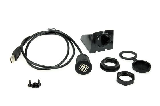 Приборная панель настраиваемый кабельный ремень флеш монтаж двойной USB универсальный Ctuniusb