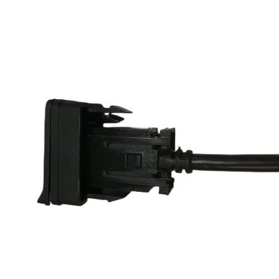 Квадратная панель кабельного провода проволока автомобиля USB кабель с антипылевой крышкой