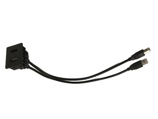 FCC двойной USB кабель расширения замок Монт Mitsubishi для автомобиля