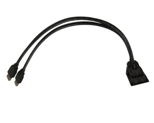 FCC двойной USB кабель расширения замок Монт Mitsubishi для автомобиля