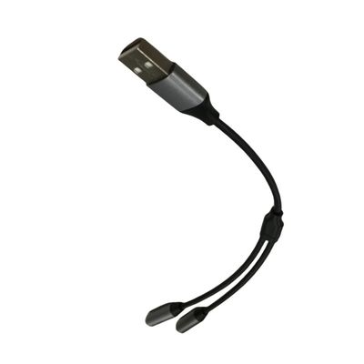 OEM электронная проволока связка один USB на два 3,5 мм адаптер для наушников