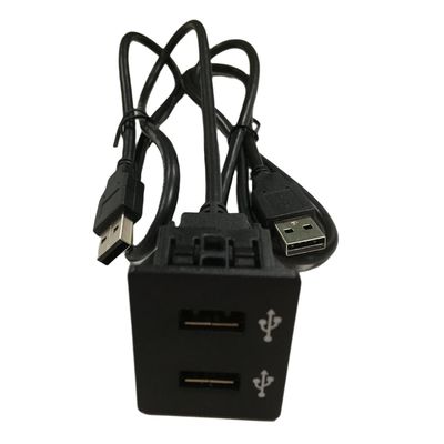 Автомобиль Dash кабельной проволоки шнурки одно Dual Car зарядное устройство USB разъем