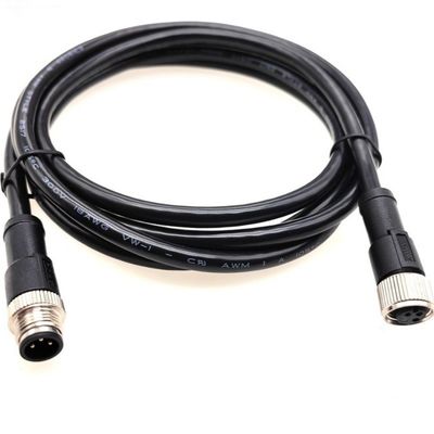 Специализированные M12 A тип IP68 водонепроницаемые проволочные решетки для автомобильной безопасности / промышленного оборудования